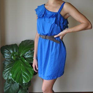 City Triangles Vibrant Royal Blue Dress Size M